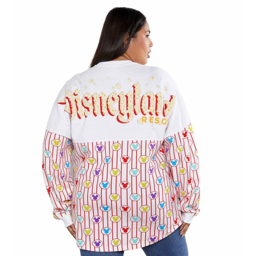 Disneyland Popcorn Spirit Jersey White Large